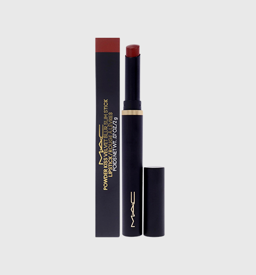Mac Powder Kiss Velvet Blur Slim Stick Ruj-pumpkın Spıced